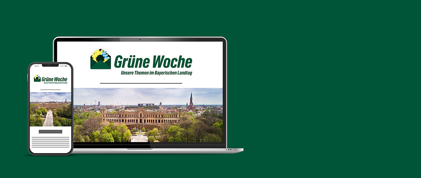 Vorschau Newsletter auf dem PC und Mobiltelefon