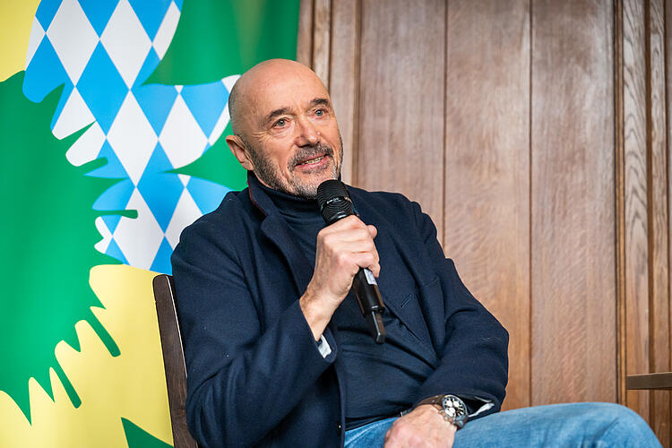 Christian Neureuther, ehem. dt. Skirennläufer spricht beim Frühschoppen auf der Grünen Winterklausur 2026.