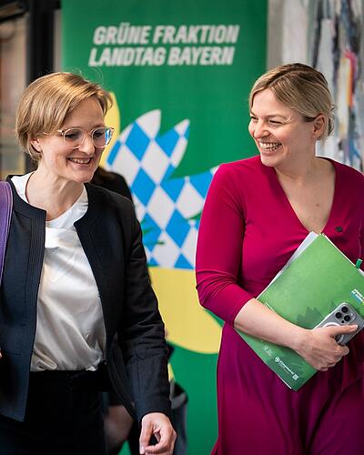 Dr. Franziska Brantner, MdB; Katharina Schulze, MdL