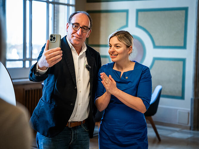 Katharina Schulze, MdL; Johannes Rauch, BMin