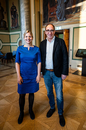 Katharina Schulze, MdL; Johannes Rauch, BMin