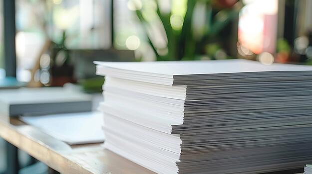 Zahlreiche Schreibblöcke sind aufeinander gestapelt