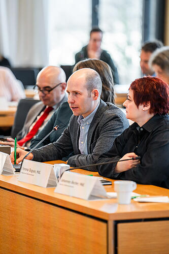 Jürgen Mistol, MdL; Tim Pargent, MdL; Verena Osgyan, MdL