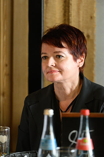 Verena Osgyan im Publikum
